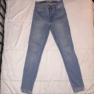 Madewell 9” High Rise Skinny Jean